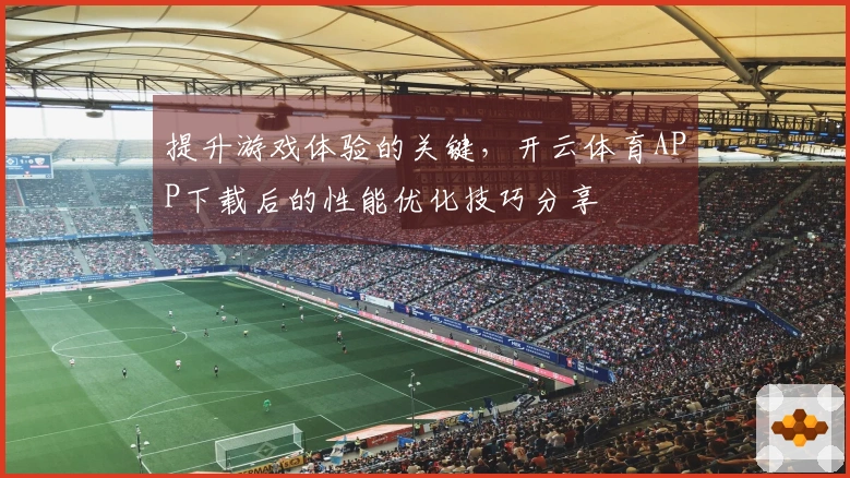 提升游戏体验的关键，开云体育APP下载后的性能优化技巧分享